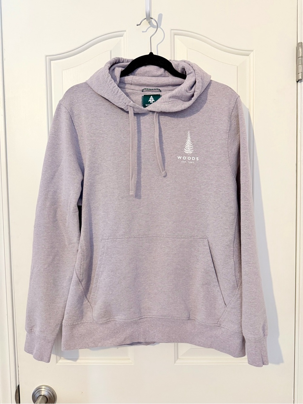 Woods Lawson Hoodie in Elderberry Size XL